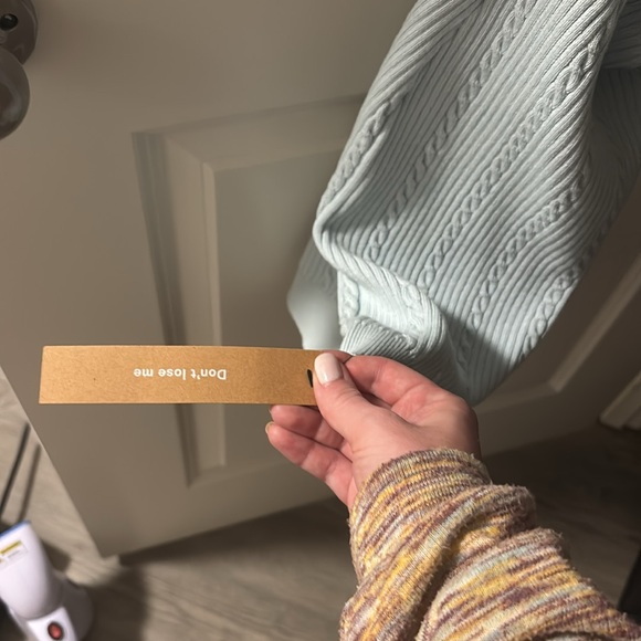 Reformation Light Blue Mini Dress - Picture 4 of 4